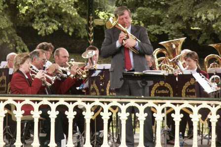 BBC Radio Cumbria broadcast Music Live from Rickerby Park at the Cumberland Show July 2003